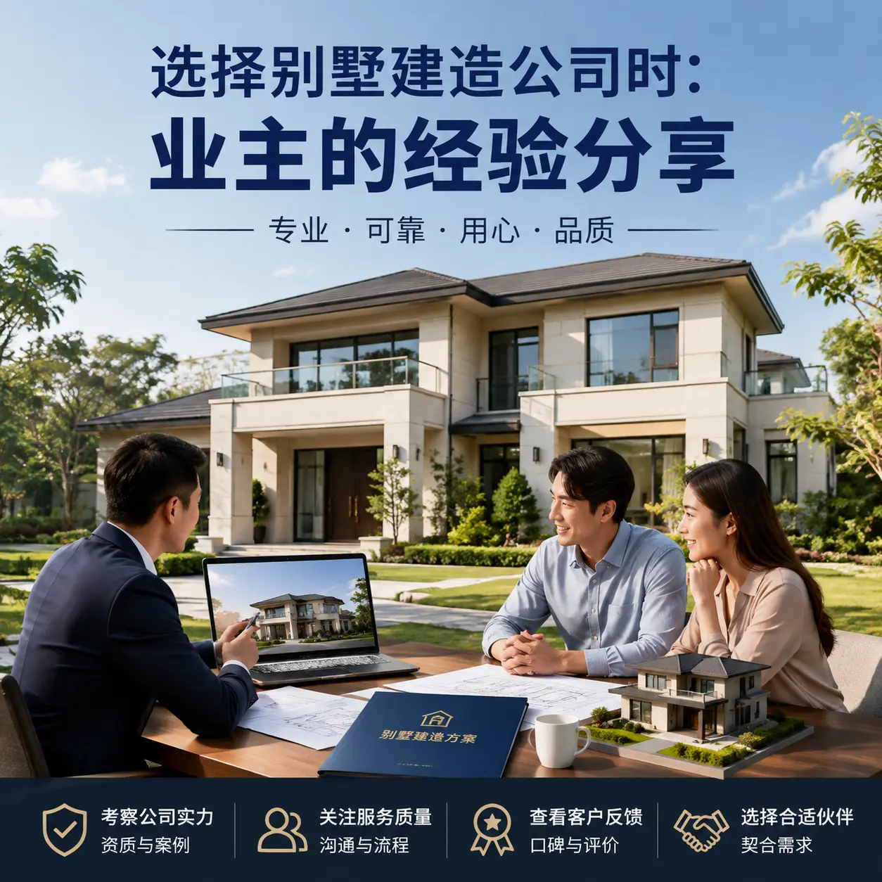 选择别墅建造公司时: 湄潭 业主的经验分享