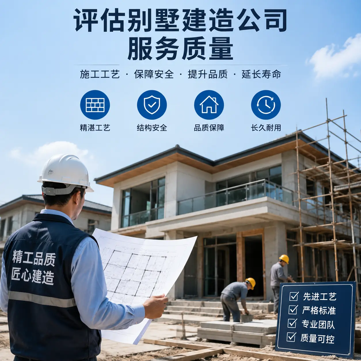 如何评估 湄潭 别墅建造公司的服务质量？