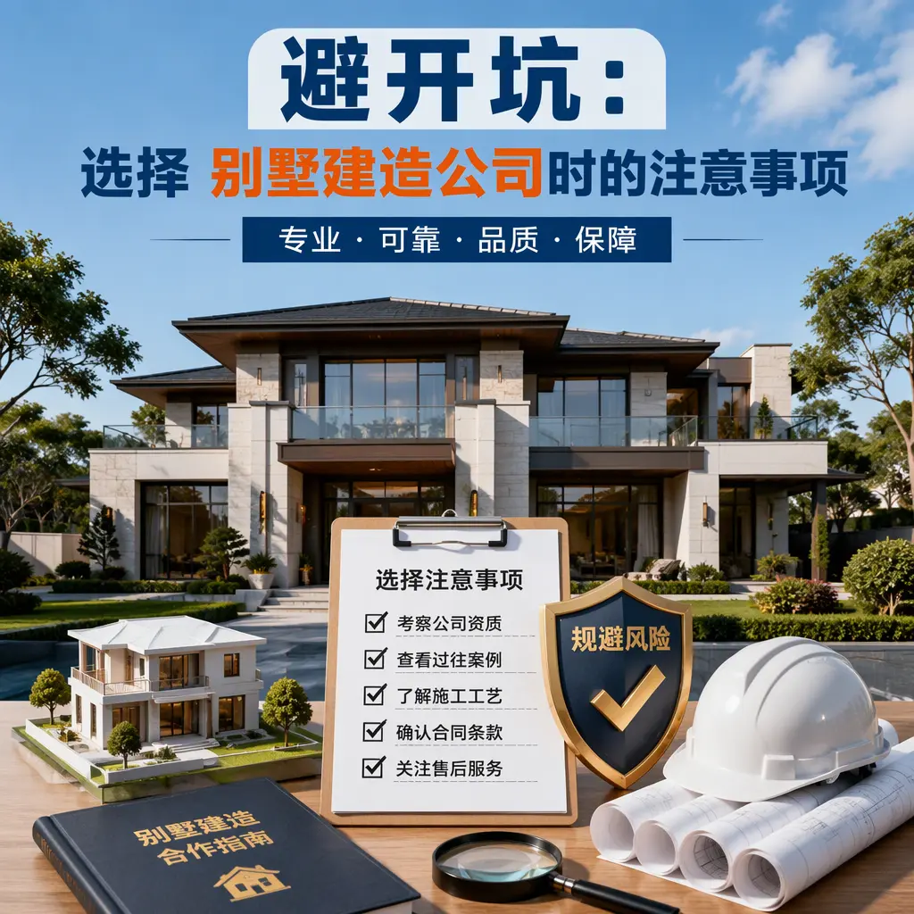 避开坑：选择 湄潭 别墅建造公司时的注意事项