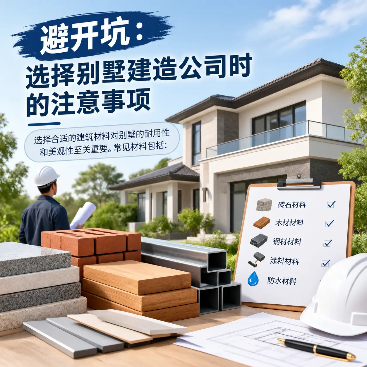 避开坑：选择 湄潭 别墅建造公司时的注意事项