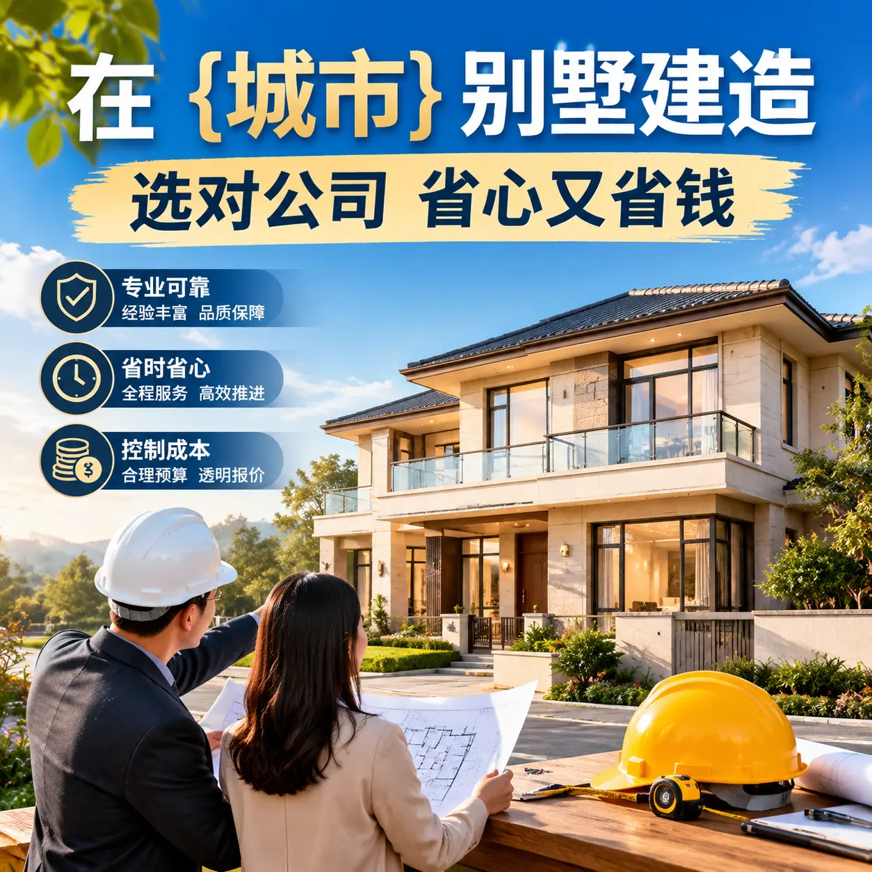 在 湄潭 别墅建造，选对公司省心又省钱