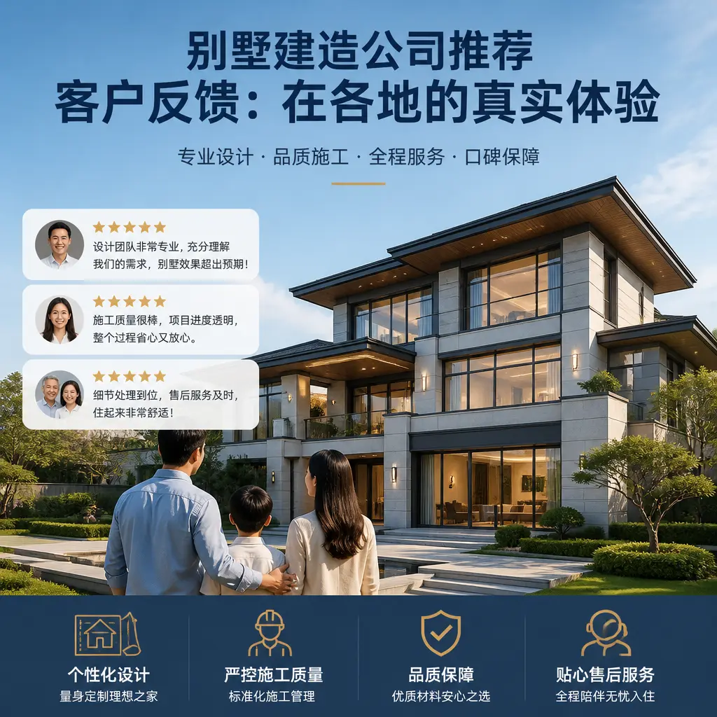 别墅建造公司推荐的客户反馈:在 湄潭 的真实体验