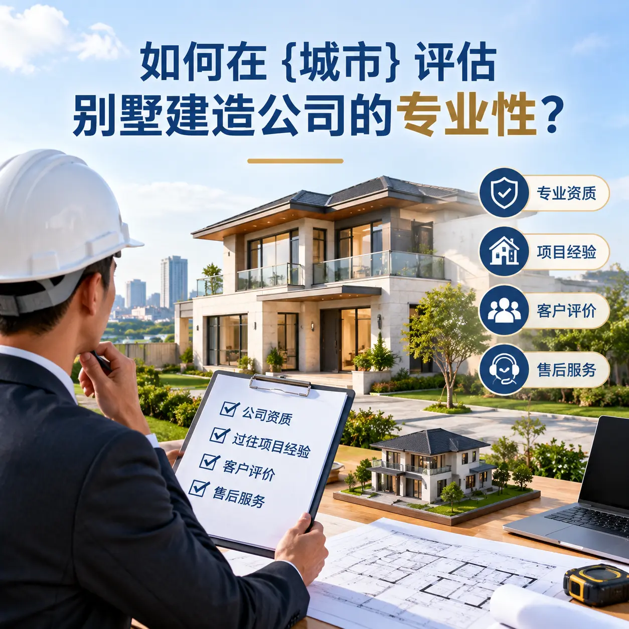 如何在 湄潭 评估别墅建造公司的专业性？