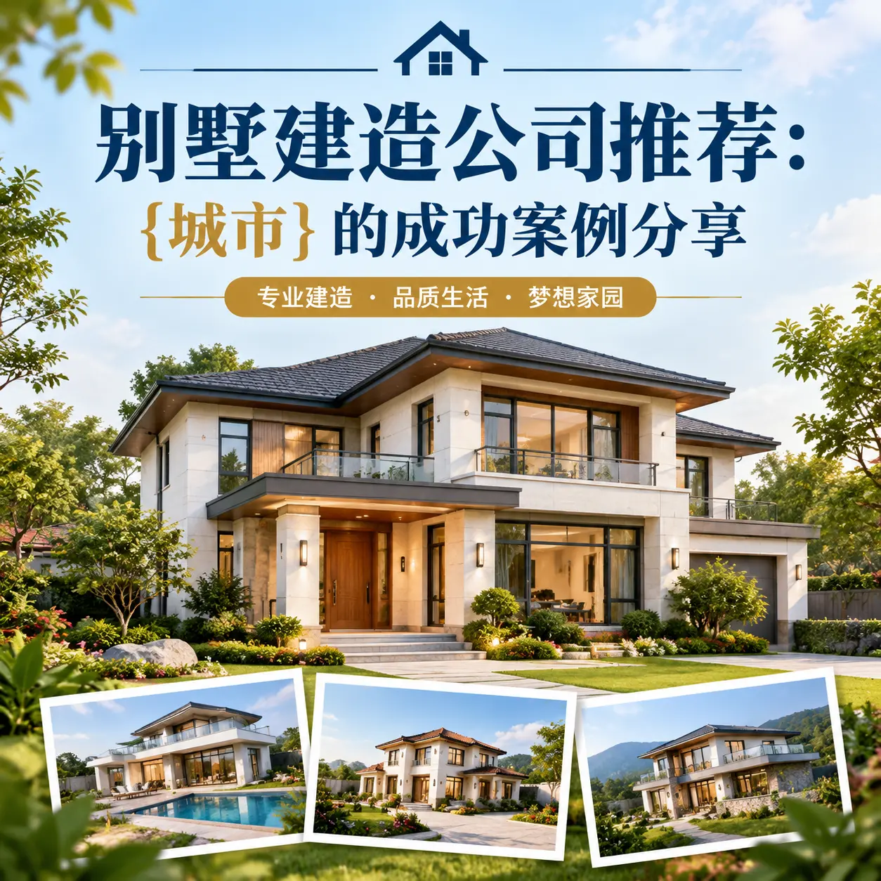 别墅建造公司推荐： 湄潭 的成功案例分享