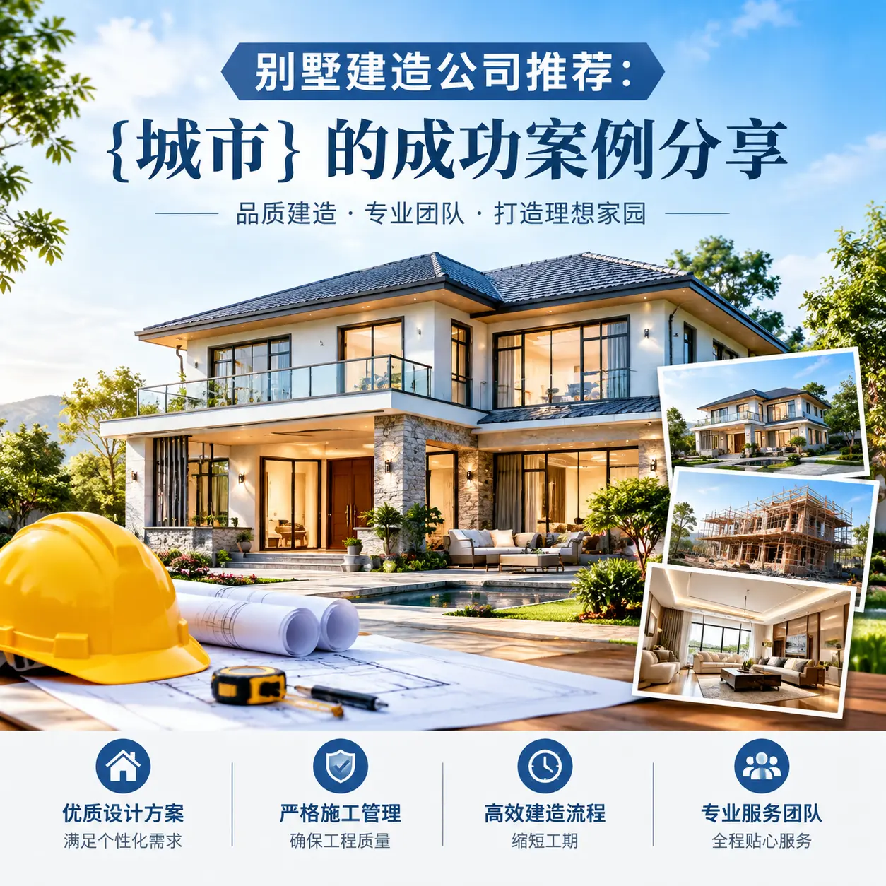 别墅建造公司推荐： 湄潭 的成功案例分享